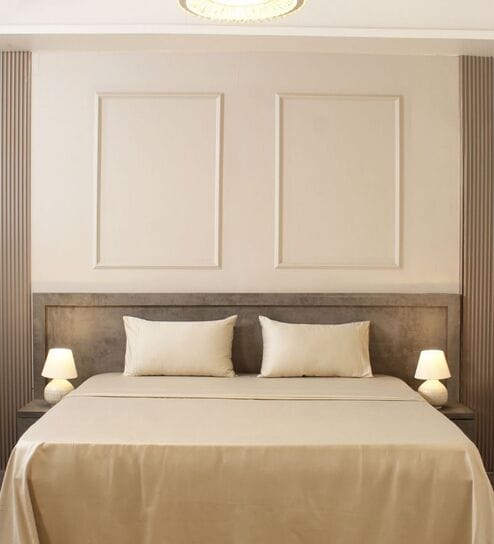 Pearl 400TC  Solid Embroidery Superking Bedsheet with 2 Pillow Covers