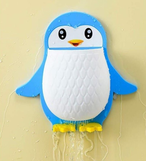 Penguin Wall Mounted Stand for Multipurpose Storage Stand Like Pens, Toothpaste, Comb, Brush and Cosmetics