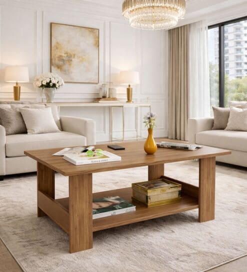 Penio  Coffee table In Noce Lyon Finish