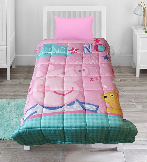 Buy Peppa Pig Peppa Pig Toddler Size 100 Cotton Comforter By Cot