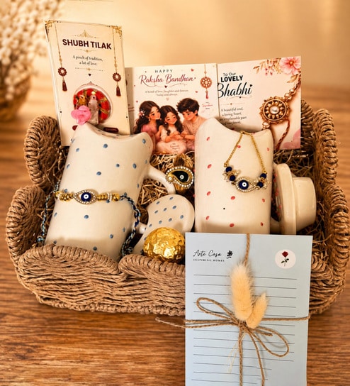 artecasa Perfect Jodi Rakhi Gift Hamper-picture-37