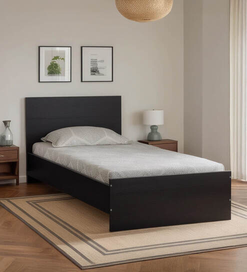 Persia Single Bed in Wenge Finish