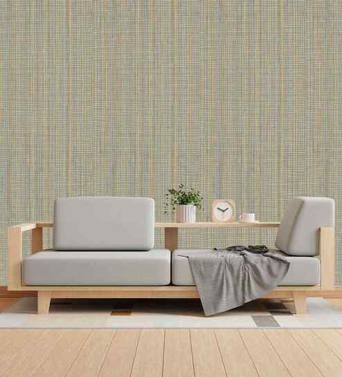 Pewter Patter Design Subtle Elegance Modern Style Wallpaper