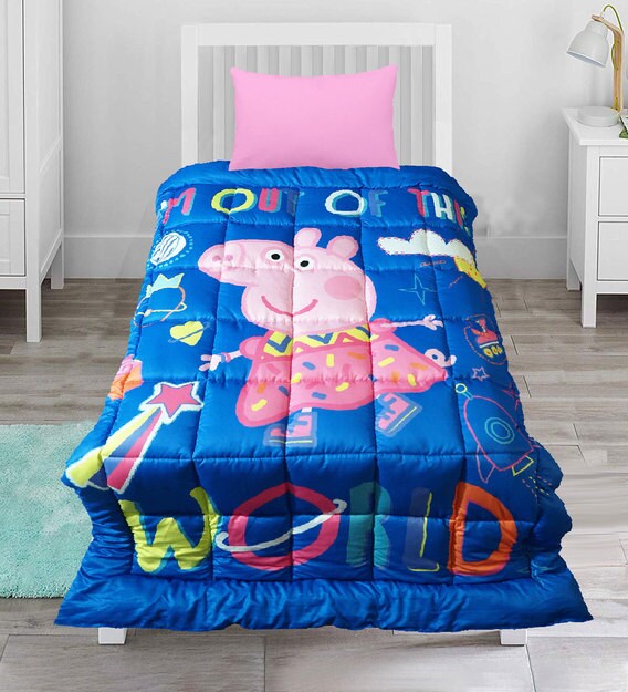 buy peppa pig out of the world comforter by cot candy online kids single comforters kids furniture kids furniture pepperfry product