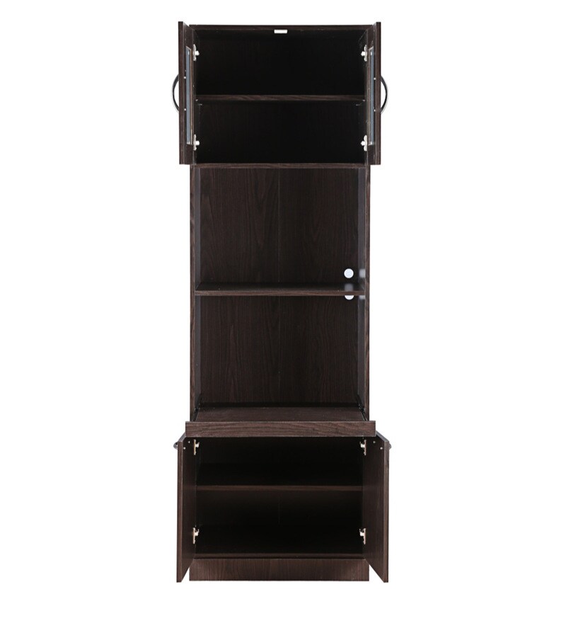 Buy Penelope Crockery Unit in Oak Brown Finish by HomeTown Online