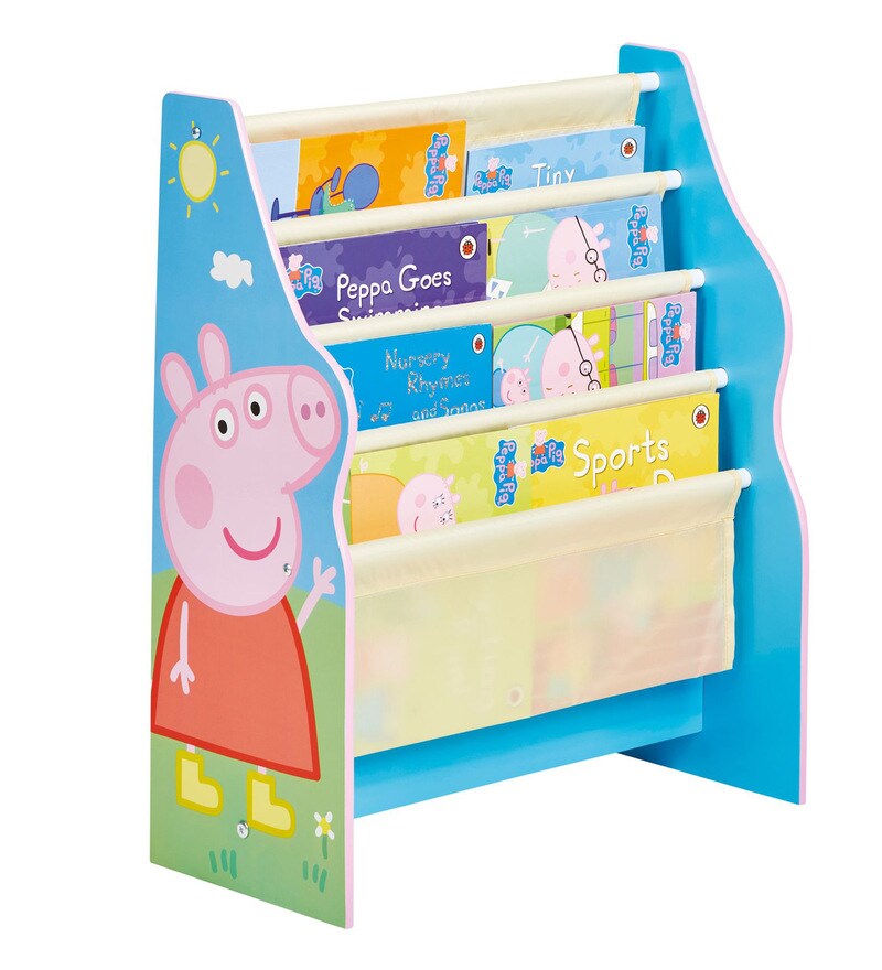 Buy Peppa Pig Sling Bookcase in Multi Color by Cot & Candy Online ...