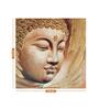 Peaceful Buddha Gold Synthetic Wood Framed Oil Painting