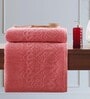 Peach 100% Cotton Solid 550 GSM Bath Towel