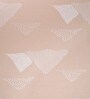 Peach Abstract 180 TC Cotton Single Bedsheet with 1 Pillow Cover