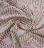 Peach Traditional 210 TC 100% Cotton Single Bed Sized Bed Sheets With 1 Pillow Cover