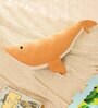 Peach Cotton Fish Shaped Cushion