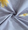 Peach Blended Cotton Floral 72x52 Inches Table linen