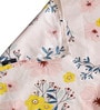Peach Blended Cotton Floral 72x52 Inches Table linen