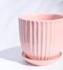 Peach Ceramic Desk Pot