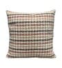 Peach Cotton  Checkered 16x16 inches Cushion Cover