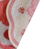 Peach Cotton 20X20 Inches Anti-Skid Bath Mat
