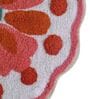 Peach Cotton 20X20 Inches Anti-Skid Bath Mat