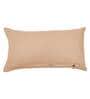Peach Striped Cotton Blend 22 x 12 Inches Cushion Cover
