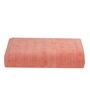 Peach Solid 550 GSM Cotton Bath Towel