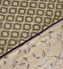 Peach Cotton Floral 150 GSM Single Bed AC Room Blanket Dohar