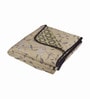 Peach Cotton Floral 150 GSM Single Bed AC Room Blanket Dohar