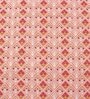 Peach Cotton Geometrical 144 TC Single Bed Dohar