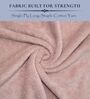 Peach Cotton Solid  500 GSM Bath Towels Pack of 2