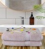 Peach Cotton Solid  500 GSM Bath Towels Pack of 2