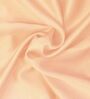 Peach Cotton Solid 210TC Plain Single Bedsheet with 1 Pillow Cover