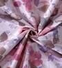 Peach Floral 144 TC Cotton Queen Bedsheet with 2 Pillow Covers