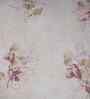 Peach Floral Print 300 TC Cotton Single Bed Sheet with 1 Pillow Cover Sensory Bloom Collection