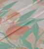 Peach Fruit Print 200 TC Cotton Single Bed Sheet with 1 Pillow Cover Sensory Bloom Collection