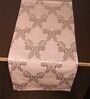 Peach Hallway Damasc Cotton Jacquard (60 x 13) Table Runner