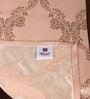 Peach Hallway Damasc Cotton Jacquard (60 x 13) Table Runner