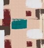 Peach Microfiber Abstract 180 GSM Fusion Reversible Single Comforter