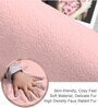 Peach Polyester 18x30 Inches Super Soft Bath Mat