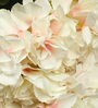 Peach Polyester Fabric Decorative Artificial Hydrangea Flower Bunch