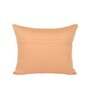 Peach Polyester Solid 16x16 inches Cushion Covers (Set of 3)