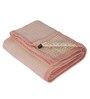 Peach Polyester Solid 200 GSM Double Bed Comforter