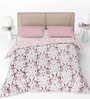 Peach Pure Cotton Printed 150 GSM Single Bed AC Room Dohar