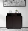 Peach Shoe Cabinet in Wenge Finish