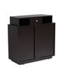 Peach Shoe Cabinet in Wenge Finish