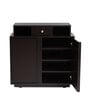 Peach Shoe Cabinet in Wenge Finish