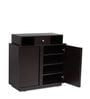 Peach Shoe Cabinet in Wenge Finish