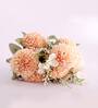 Peach Silk Chrysanthemums Silk Bunch Single Stem Flower