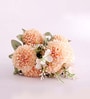 Peach Silk Chrysanthemums Silk Bunch Single Stem Flower