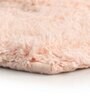 Peach Solid Cotton 31.5x20 Inches Max Absorbant Bath Mat