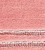 Peach Stripe Polyester 24x16 Inches Max Absorbant 1 Bathmat