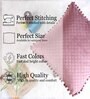 Peach Textured Velvet 16 x 16 Inches Cushion Covers (Set of 5)