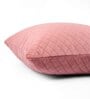 Peach Velvet Solid 12x18 inches Cushion Covers (Pack of 2)